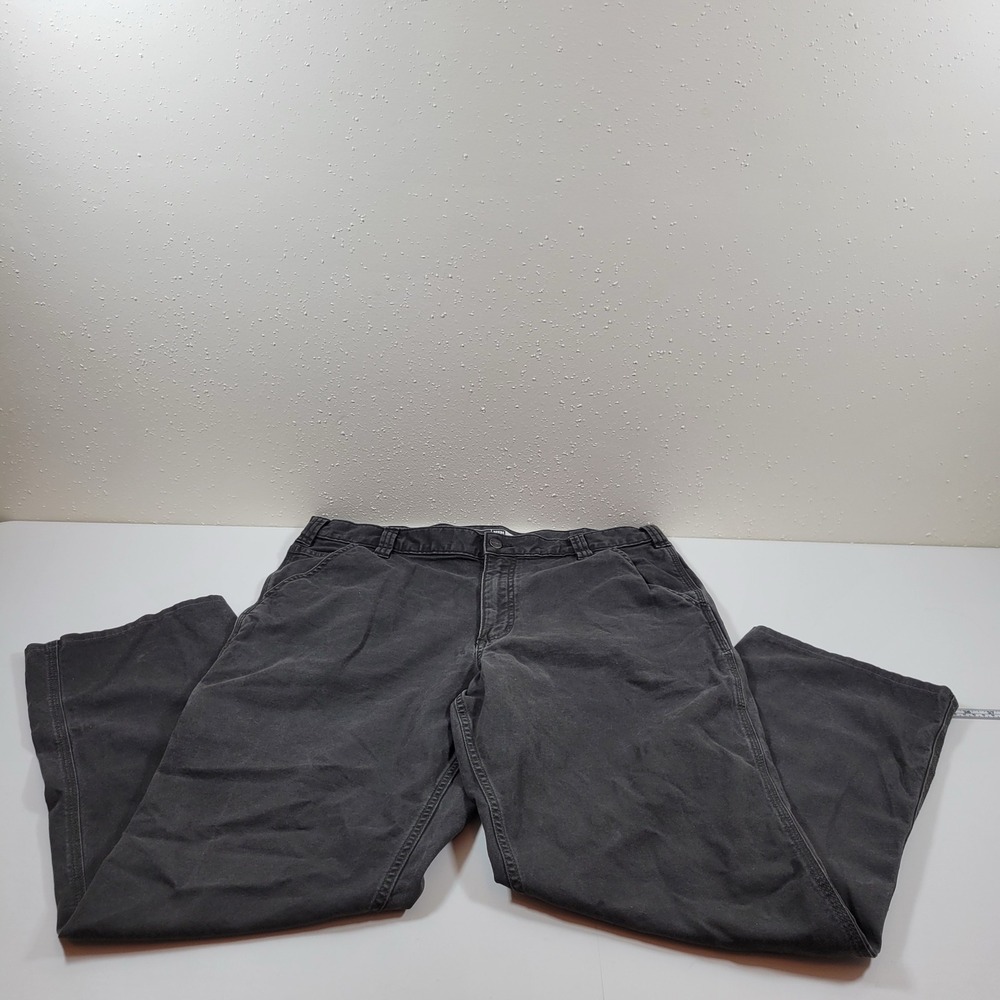 Carhartt Canvas Work Pant Mens 38x31 Excellent Rugged Flex BN2291-M 102291